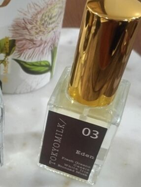 TOKYOMILK 03 Eden Perfume Oil - Clear Bottle with Gold Cap